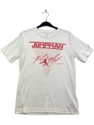 JORDAN GRAPHIC TEE SPORTSWEAR OFF WHITE MALE PRE OWNED S