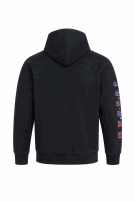 JORDAN FELPA CON CAPPUCCIO STREETWEAR NERO UOMO PRE OWNED M