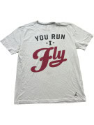 JORDAN T SHIRT GRAPHIC SPORTSWEAR BIANCA UOMO PRE OWNED L