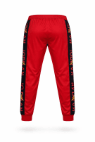 JORDAN PANTALONI SPORTIVI SPORTIVO ROSSO UOMO PRE OWNED L