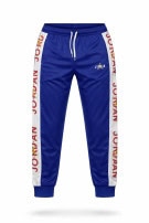 JORDAN TRACK PANTS RETRO BLUE MEN PRE OWNED L