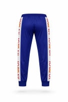 JORDAN TRACK PANTS RETRO BLUE MEN PRE OWNED L