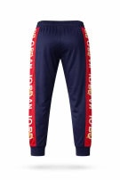 JORDAN TRACK PANTS SPORTSWEAR BLUE MEN PRE OWNED L