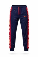 JORDAN TRACK PANTS SPORTSWEAR BLUE MEN PRE OWNED L