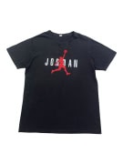 JORDAN T-SHIRT BIG LOGO NERO UNISEX M