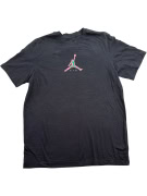 JORDAN T-SHIRT JUMPMAN LOGO ΜΑΥΡΟ UNISEX M