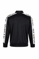 NIKE TRACK JACKET STREETWEAR BLACK MEN PRE OWNED M