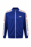 NIKE TRACK JACKET ATHLETIC BLUE MEN PRE OWNED L