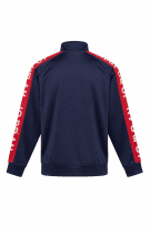 JORDAN TRACK JACKET STREETWEAR NAVY RED MEN PRE OWNED M