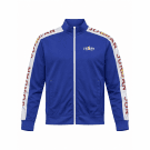 JORDAN Giacca sportiva Track Jacket Jumpman Logo Blu / Bianco Uomo XL