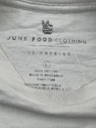 Junk Food Clothing T-Shirt Ford Big Logo White Unisex L