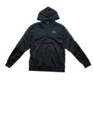 KAPPA FELPA CON CAPPUCCIO STILE VINTAGE LOGO NERO UOMO L