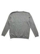 KAPPA ΦΟΥΤΕΡ SWEATSHIRT CASUAL LOGO ΓΚΡΙ ΑΝΔΡΙΚΟ XXL