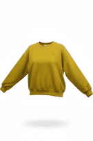 Kappa Φούτερ Sweatshirt Casual Logo Κίτρινο Unisex M