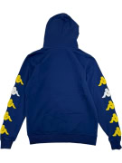 Kappa Felpa blu con loghi sulle maniche VINTAGE – M