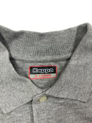 Kappa Polo Μπλούζα Casual Retro Λογότυπο Γκρι Ανδρικό XL