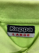 Kappa Polo Μπλούζα Classic Logo Λαχανί Ανδρική L