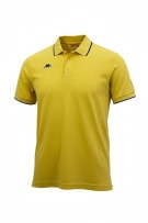 Kappa Polo Μπλούζα Logo Κίτρινο UNISEX XL