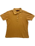 Kappa Polo Maglietta Logo Senape Donna Medium