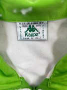 KAPPA COMPLETO TUTA VINTAGE CON NASTRO LOGATO VERDE/BIANCO UNISEX L
