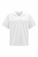 1990s VINTAGE SPORTSWEAR JERSEY MINIMAL WHITE UNISEX PRE OWNED L