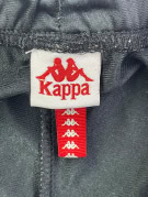 KAPPA TRACK PANTS SPORTSWEAR BLACK UNISEX PRE OWNED