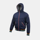 Kelto Wind Design Jacket Windproof Hooded Navy Men's