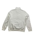 KENNETH COLE 1/4 ZIP SWEATSHIRT CASUAL LOGO WHITE/OFF-WHITE MEN’S L