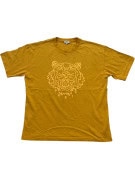KENZO T SHIRT GRAPHIC ΜΟΥΣΤΑΡΔΙ ΑΝΤΡΙΚΟ PRE OWNED XL
