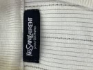 YSL ΠΛΕΚΤΗ ΖΑΚΕΤΑ ΜΕ ΚΟΥΜΠΙΑ ΕΚΡΟΥ ΓΥΝΑΙΚΕΙΟ PRE OWNED XXS