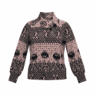 Killah Μπλούζα Μακρυμάνικη Vintage Floral Print Ροζ Γυναικεία M