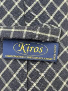 KIROS NECKTIE CLASSIC NAVY MENS PRE OWNED