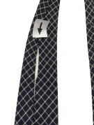 KIROS NECKTIE CLASSIC NAVY MENS PRE OWNED