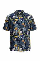 KOKO HEAD ΠΟΥΚΑΜΙΣΟ HAWAIIAN TROPICAL ΜΠΛΕ ΑΝΤΡΙΚΟ PRE OWNED L