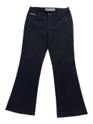 Krizia Jeans Παντελόνι Bootcut Minimal Μαύρο Γυναικείο S