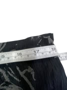Krizia Jeans Παντελόνι Γυναικείο Pattern Μαύρο/Γκρι L