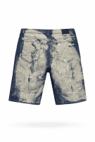 KROYX DENIM SHORTS DESTROYED WASHED BLUE UNISEX PRE OWNED XXXL