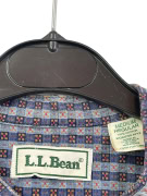 L L Bean SHIRT VINTAGE MULTICOLOR WOMENS M pre-owned