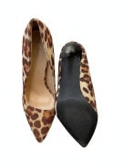 LA BOTTINE SOURIANTE DECOLLETE ANIMAL PRINT MARRONE DONNA PRE OWNED No 36