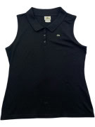 LACOSTE ΑΜΑΝΙΚΟ ΠΟΛΟ MINIMAL ΜΑΥΡΟ ΓΥΝΑΙΚΕΙΟ PRE OWNED L