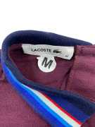 Lacoste Burgundy Μακρυμάνικη Μπλούζα Polo Γυναικεία M