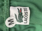 LACOSTE JOGGER PANTS LOGO VERDE UOMO PRE OWNED M