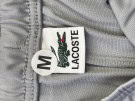 LACOSTE JOGGER PANTS STREETWEAR ΓΚΡΙ ΑΝΤΡΙΚΟ PRE OWNED M
