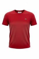 LACOSTE T SHIRT MINIMAL RED MENS PRE OWNED M