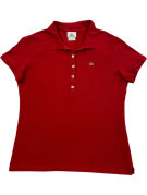 LACOSTE ΜΠΛΟΥΖΑ POLO CLASSIC ΚΟΚΚΙΝΗ ΓΥΝΑΙΚΕΙΟ PRE OWNED M