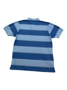 LACOSTE Polo a righe blu unisex XL