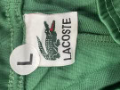 LACOSTE PANTALONI SPORTIVI STREETWEAR VERDE UOMO PRE OWNED L