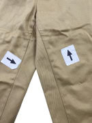 LACOSTE PANTALONE CHINO LOGO VINTAGE BEIGE UOMO M