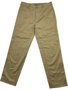LACOSTE PANTALONE CHINO LOGO VINTAGE BEIGE UOMO M