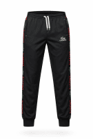 LACOSTE TRACK PANTS ATHLETIC BLACK MEN PRE OWNED XXL